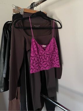 3/$15 Free People Lace Cami